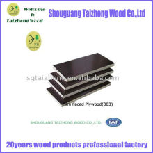 black film faced plywood with high quality